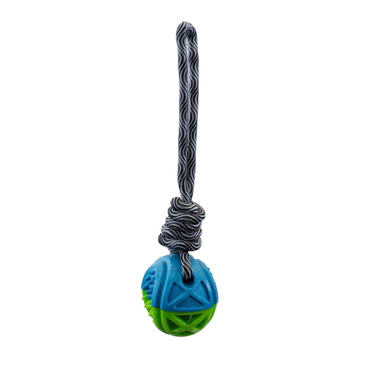 Geo Fetch Ball Tug Dog Toy Chase 'N Chomp