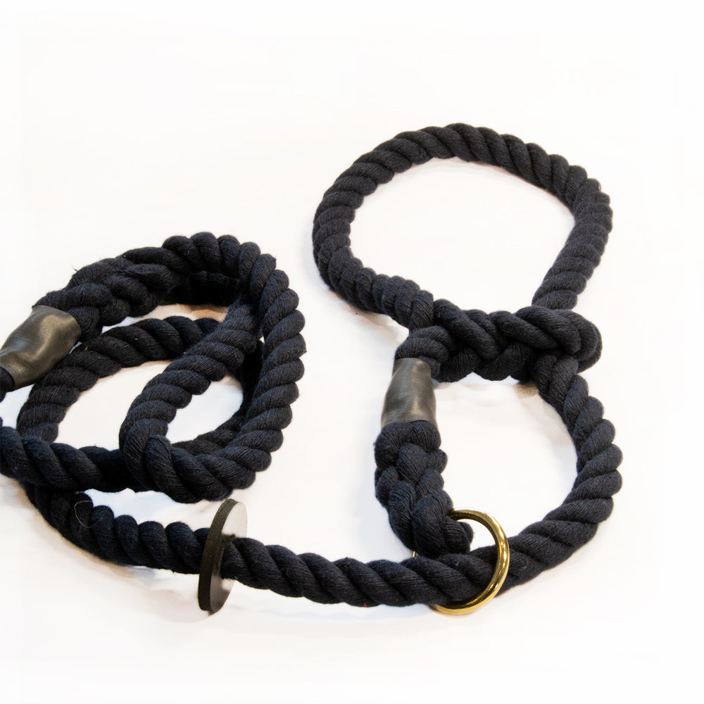 Cotton Rope Figure Of Slip Lead 8mm – Bark Ride