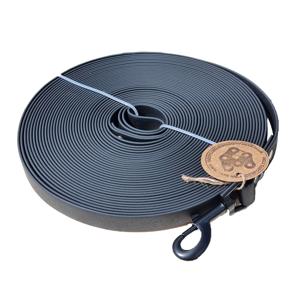 Biothane Longline - Black 15m
