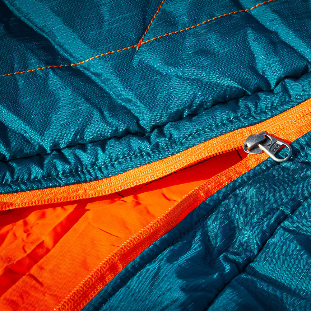 Harris Dog Sleeping Bag, close up of zipper