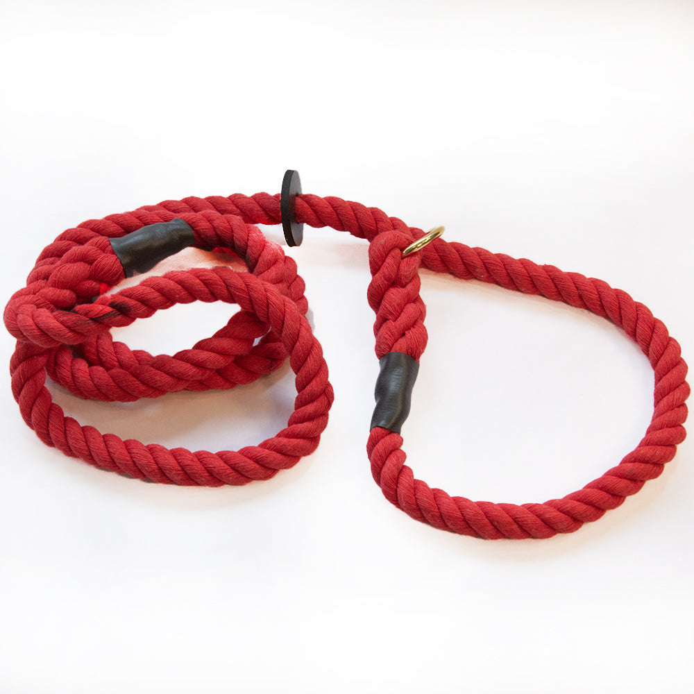 Cotton Rope Slip Lead | 12mm