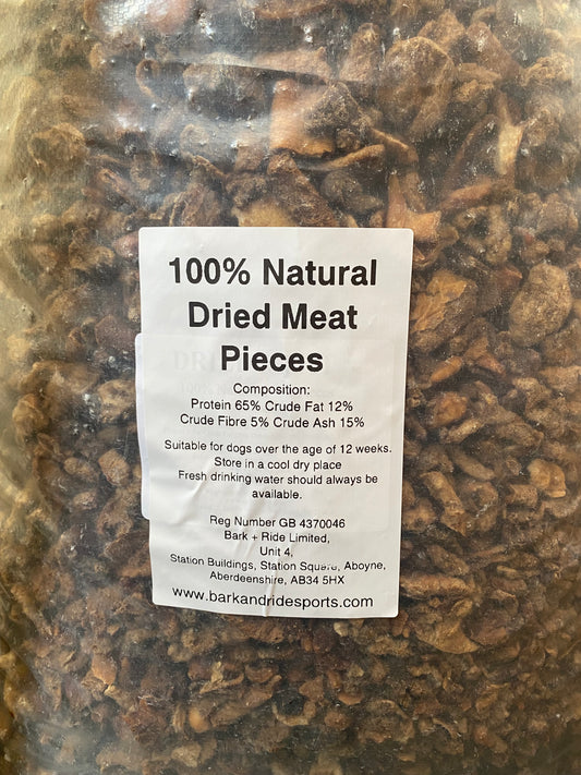 100% Natural Dried Beef Pieces 15kg