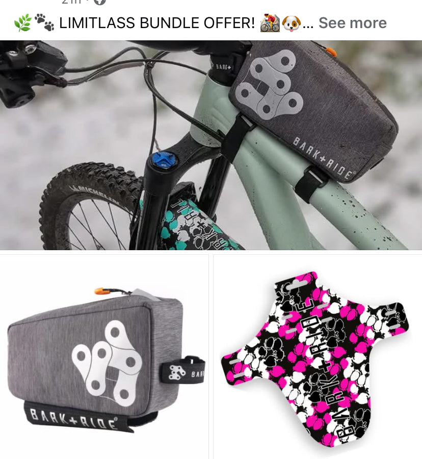 Limitlass Mud Guard Top Tube Bundle Offer
