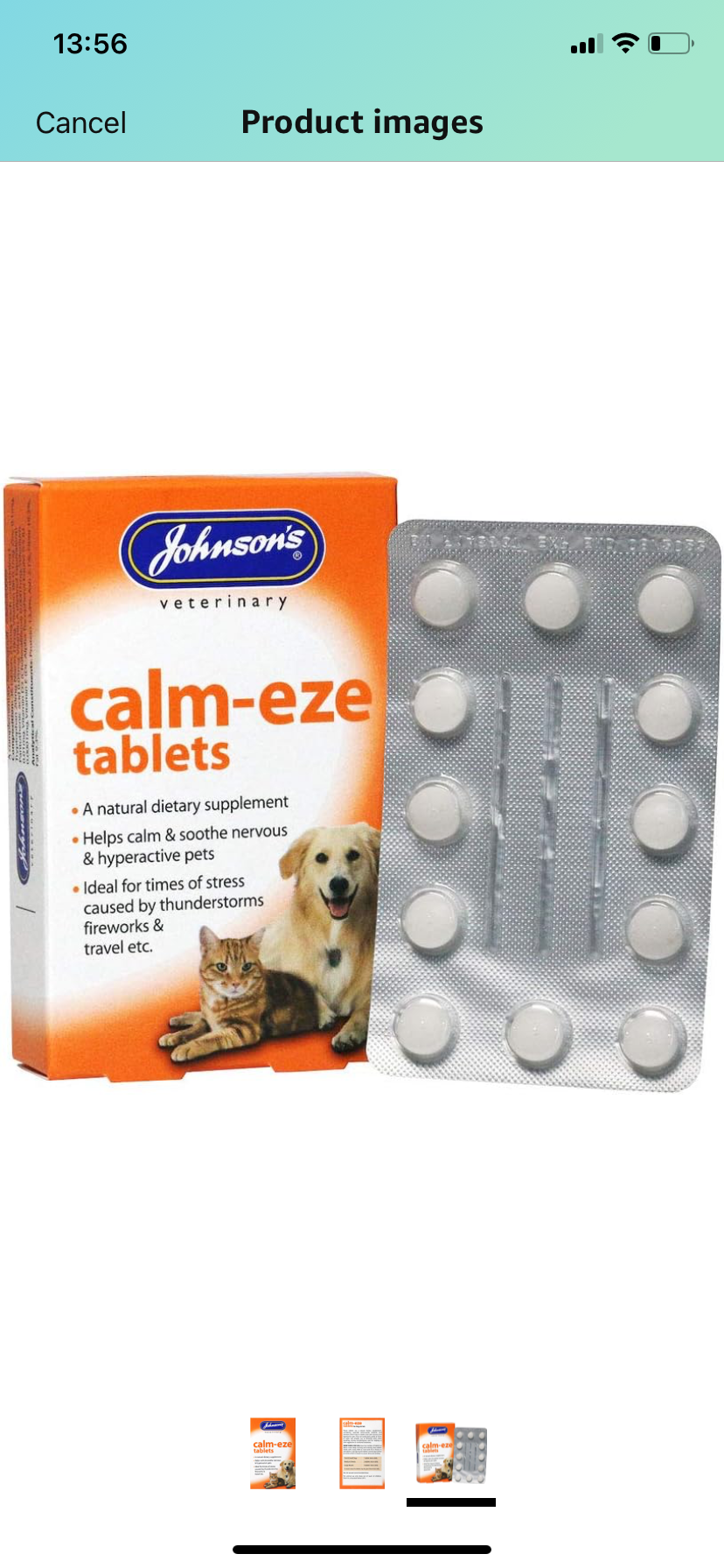 *Fireworks* Calm-Eze Tablets