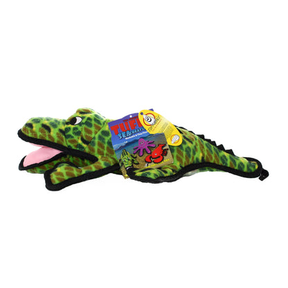 Tuffy Ocean  Alligator, Durable, Squeaky Dog Toy