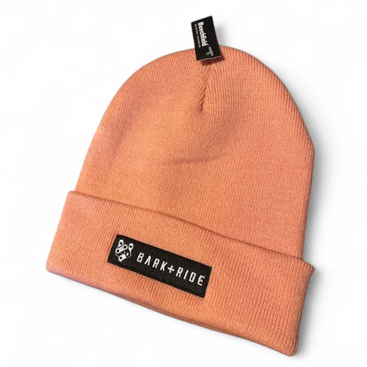 Bark + Ride Peach Beanie