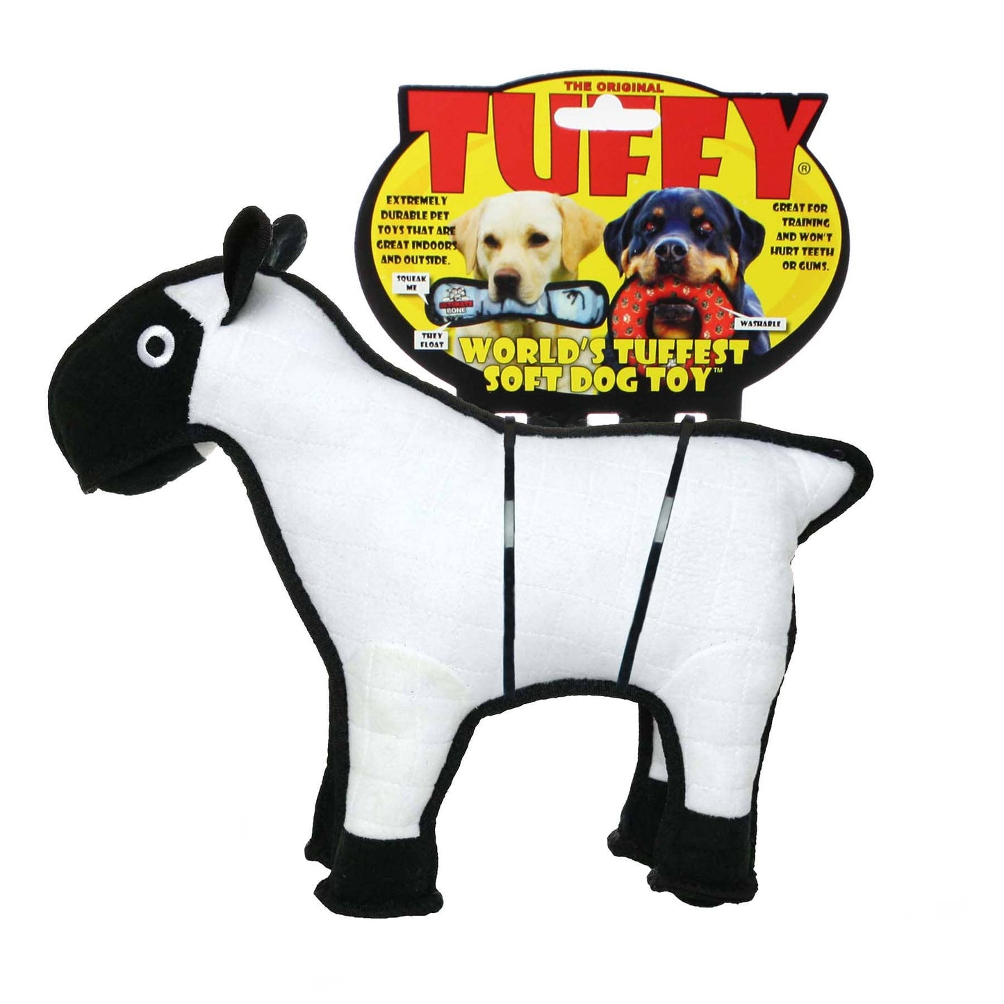 Tuffy Barnyard Sheep, Tough, Durable Dog Toy