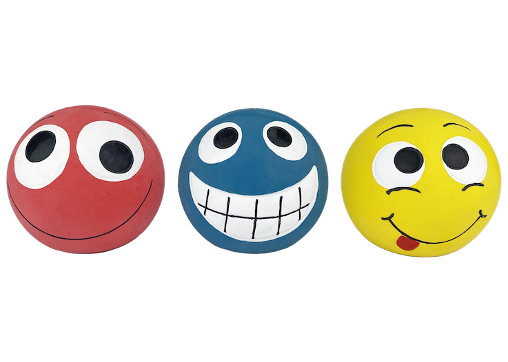 Multipet Silly Peas 3pk Balls