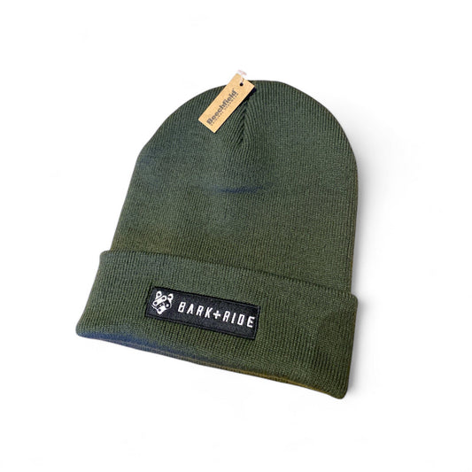 Bark + Ride Khaki Beanie (B2B)