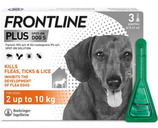 Frontline Plus Small -Medium Spot On Treatment