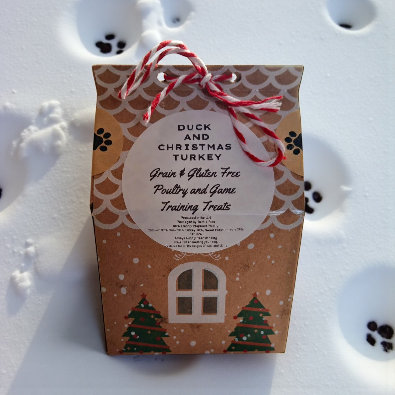 Gingerbread House Treat Box