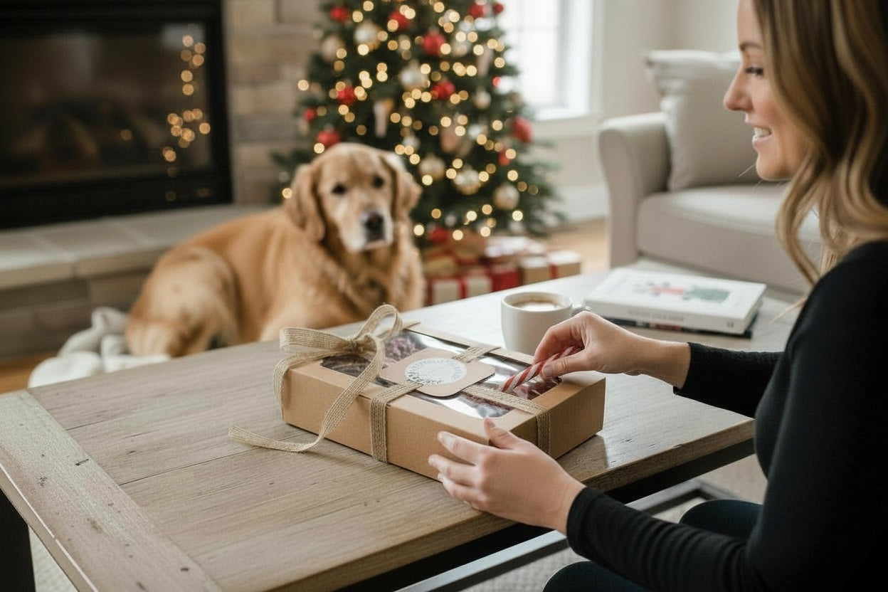 Bark + Ride Personalised Christmas Dog Selection Box