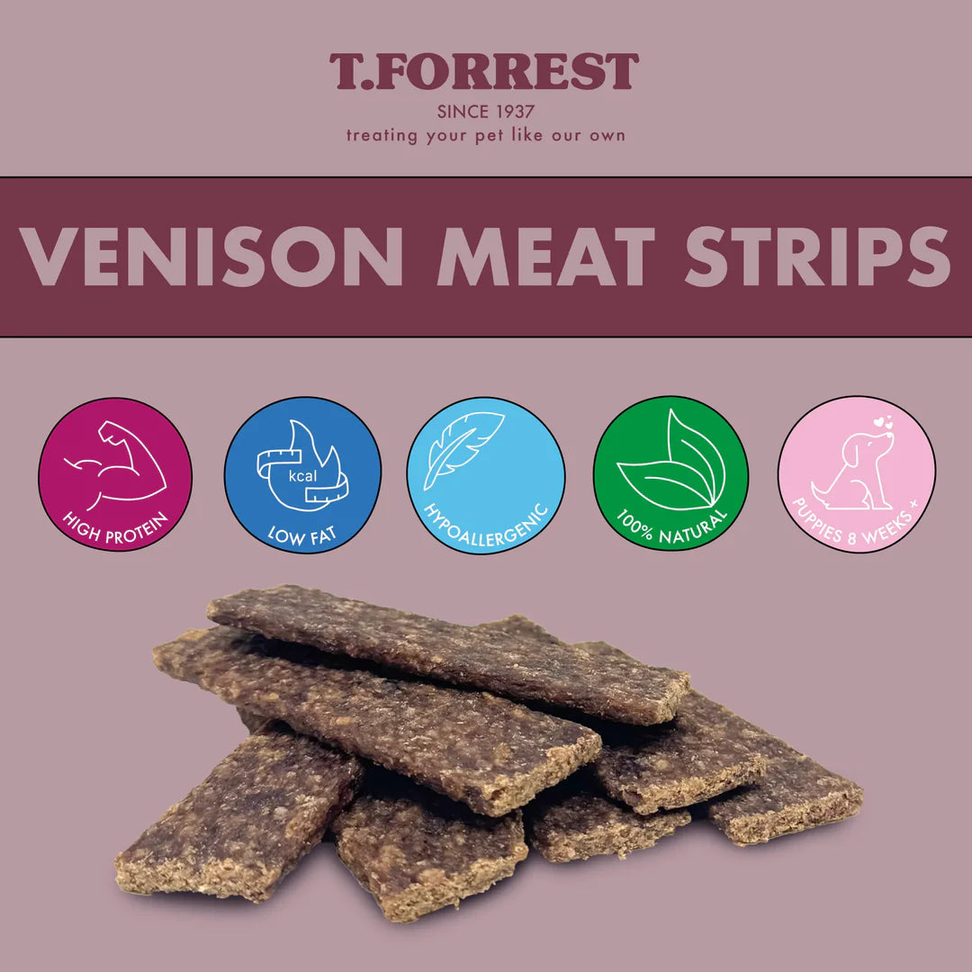 Venison Meat Strips T.Forrest