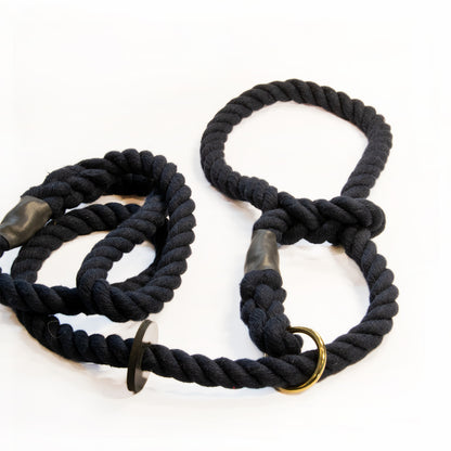 Cotton Rope Figure Of 8 Slip Lead | 8mm