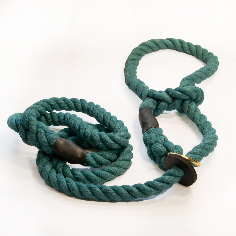 Cotton Rope Figure Of 8 Slip Lead | 8mm